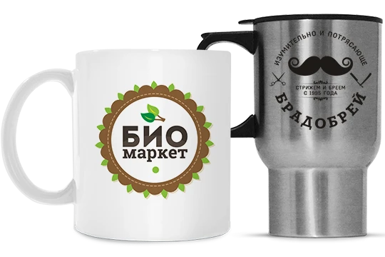 Печать на кружках